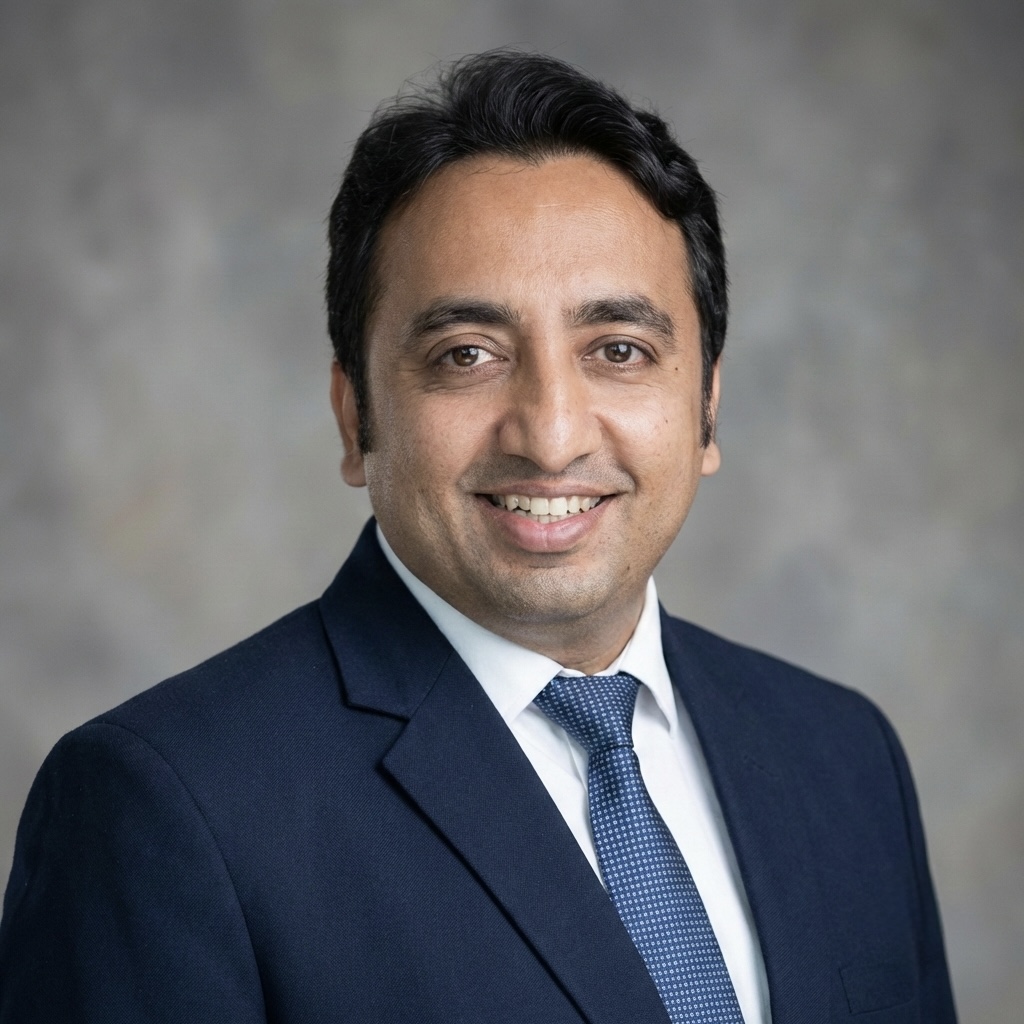 Founder photo — replace with actual photo